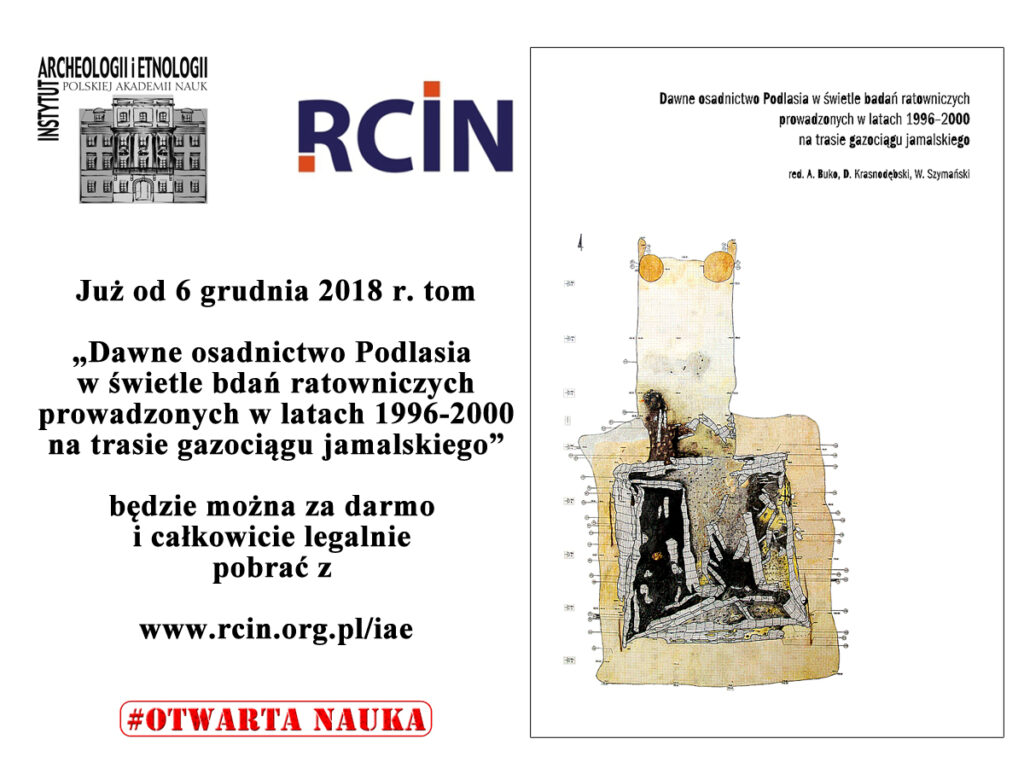 Dawne osadnictwo Podlasia w świetle badań ratowniczych prowadzonych w latach 1996-2000 na trasie gazociągu jamalskiego