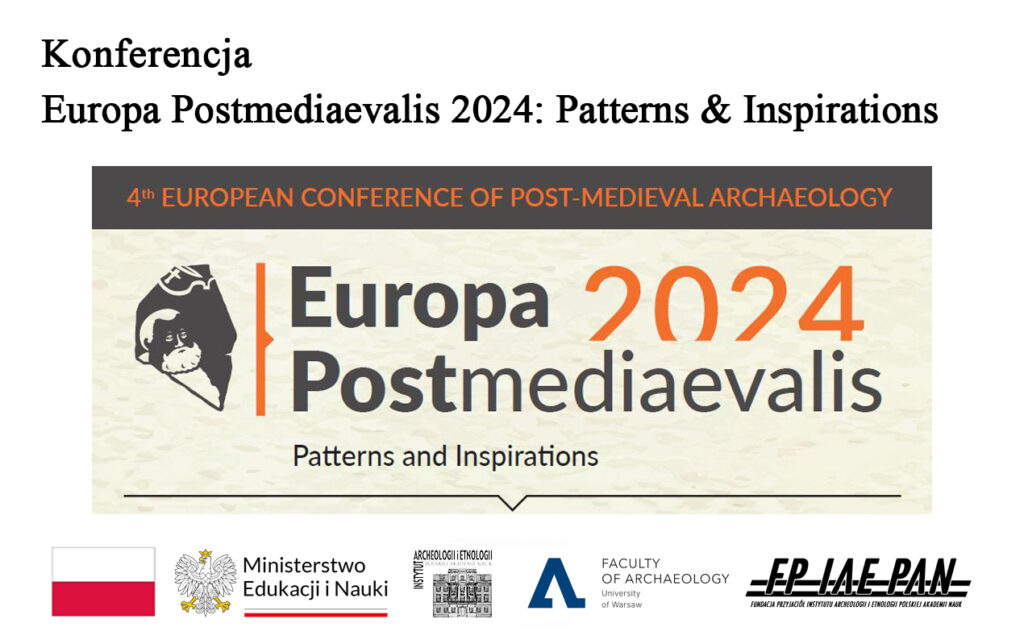 Konferencja Europa Postmediaevalis 2024: Patterns & Inspirations